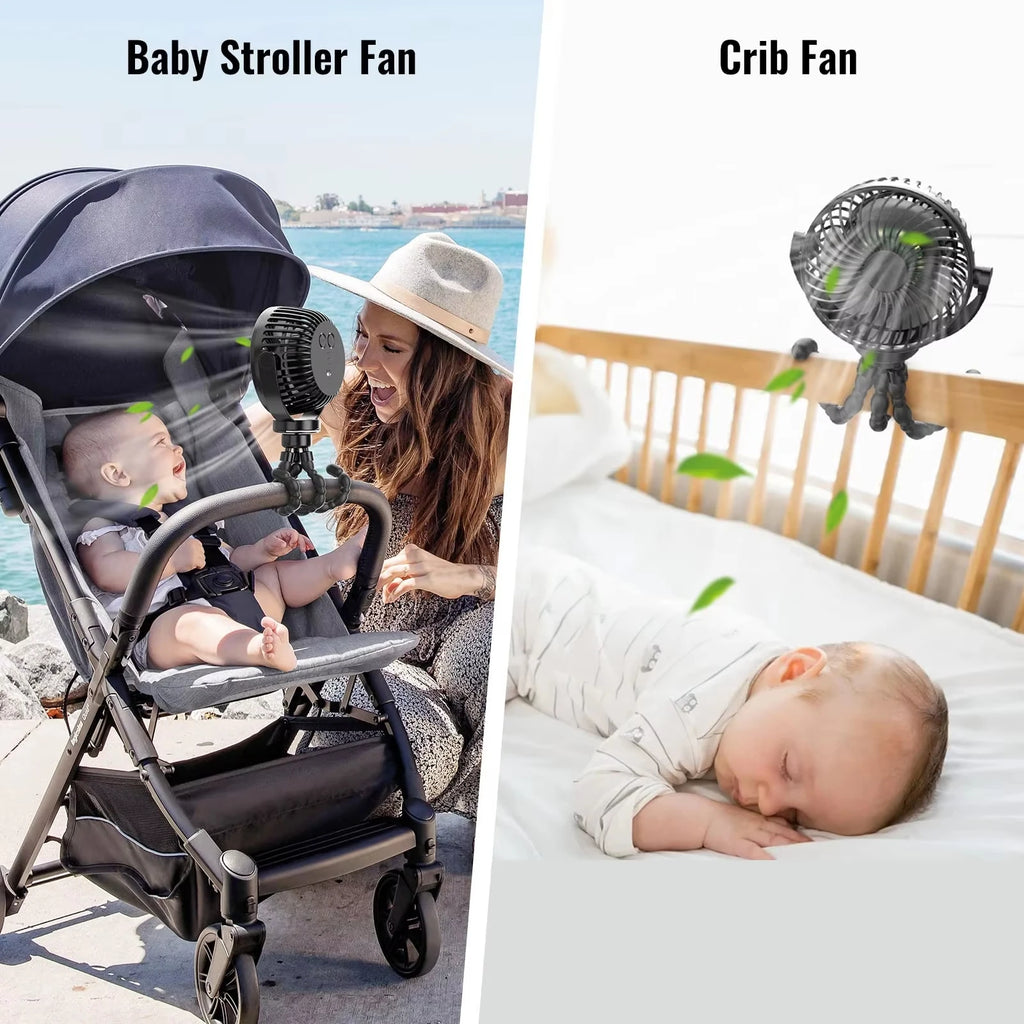 Tiny BreezeStroller Fan